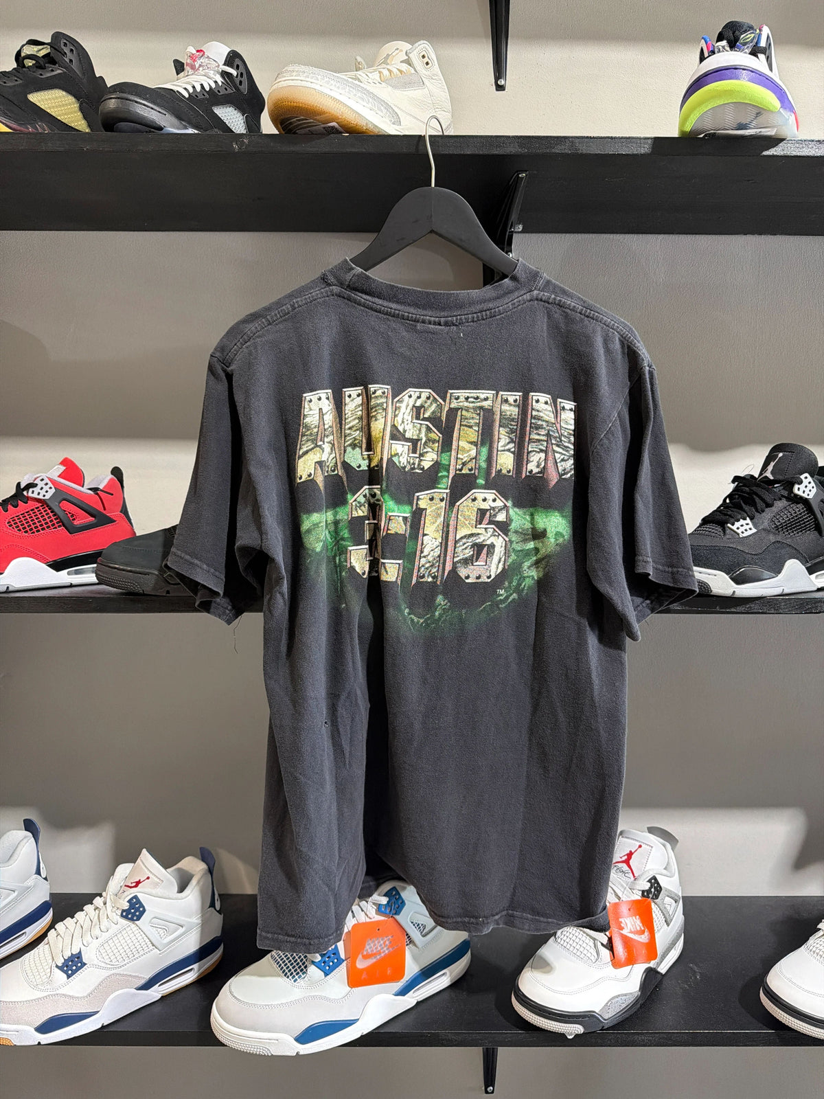 Vintage Stone Cold 3:16 Tee Camo Font - Pre-Owned