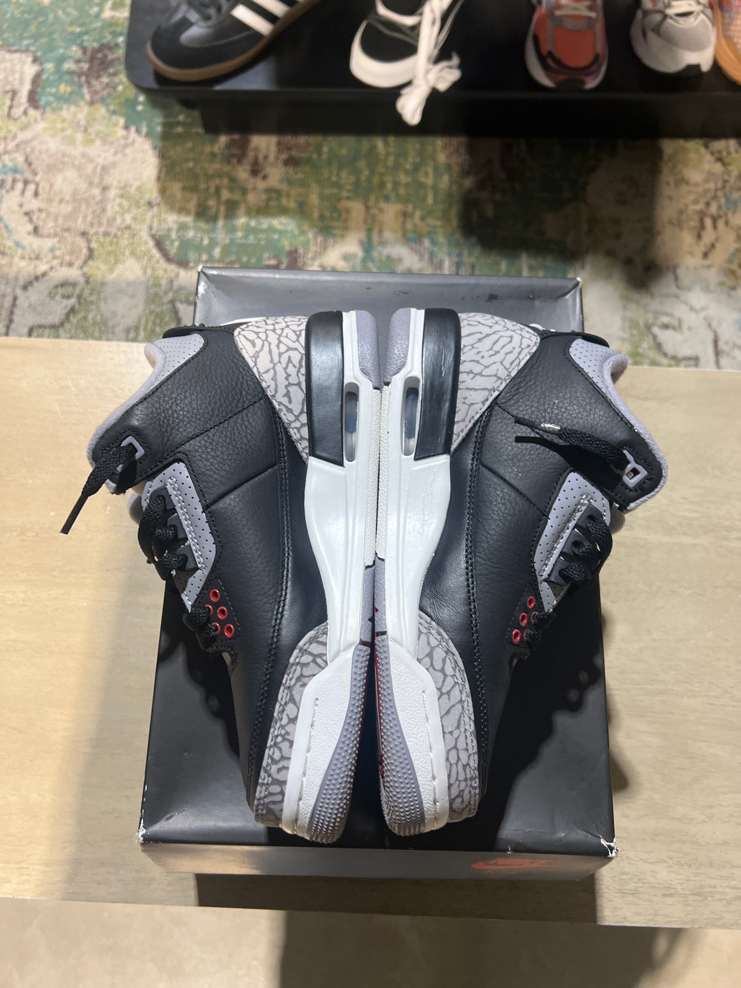 Jordan 3 black cement used 5Y