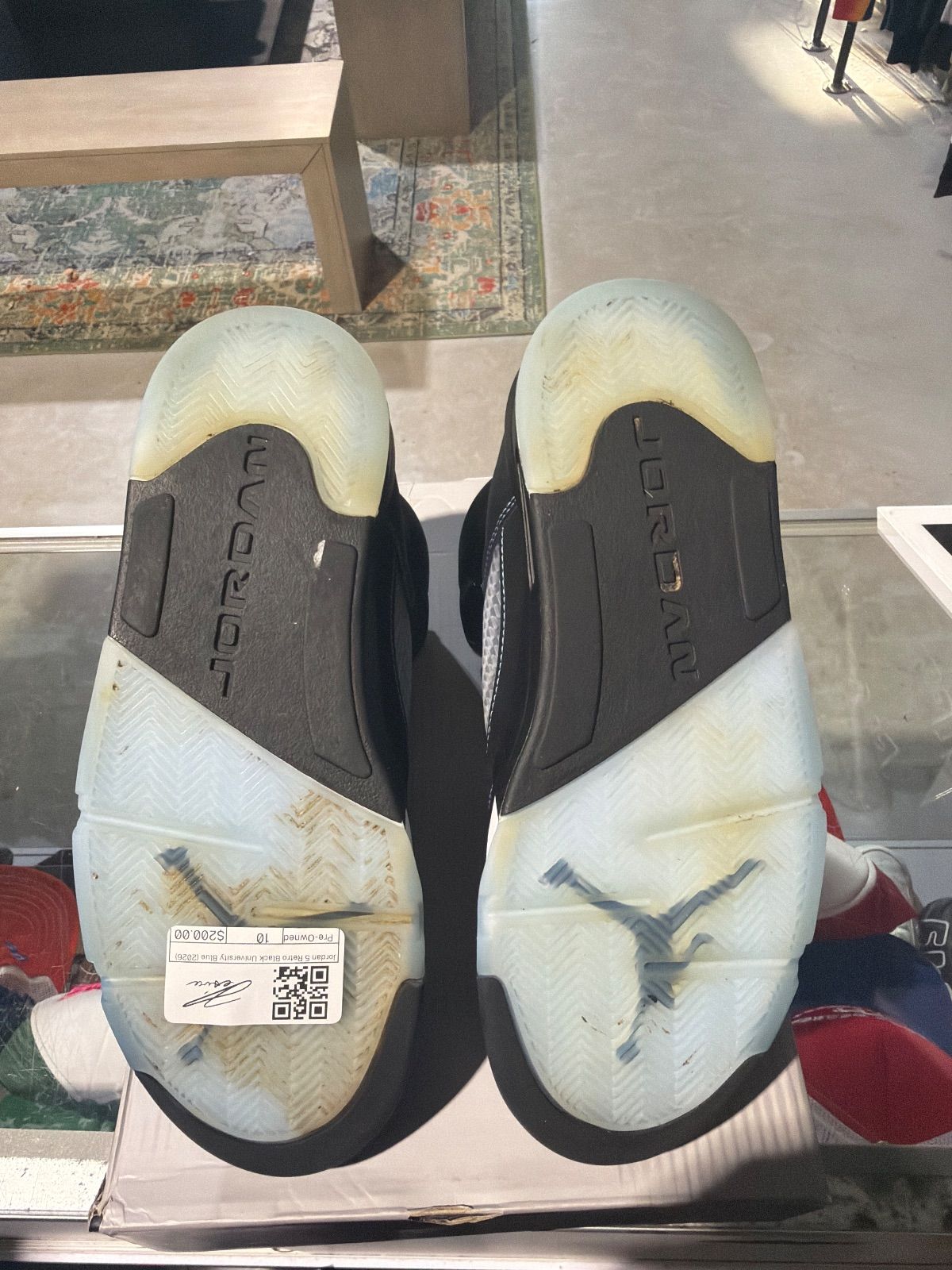 Jordan 5 Retro Black University Blue (2026) - Pre-Owned