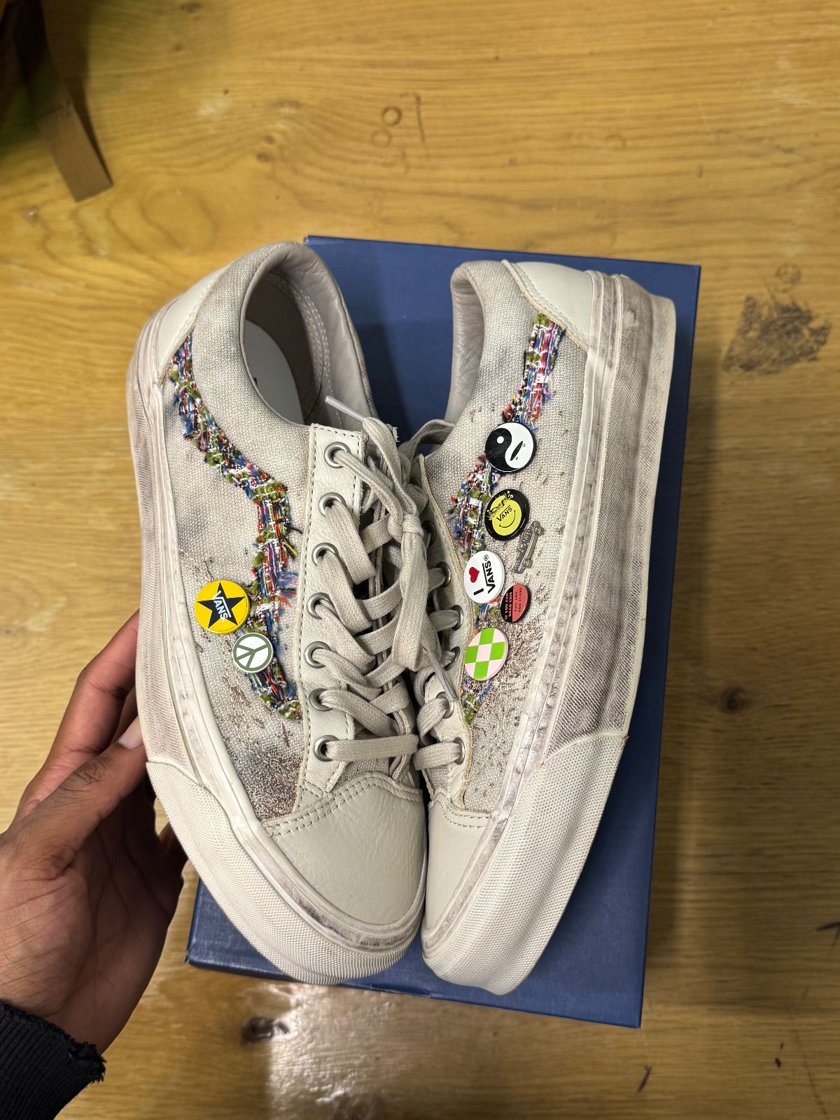 Vans Old Skool 36 Lx Souvenir Oatmeal - Pre-Owned