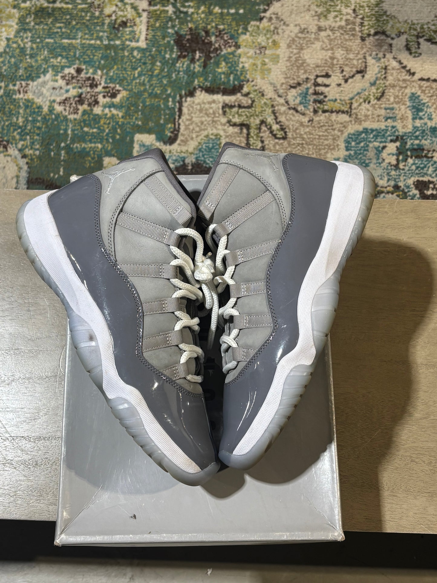 Jordan 11 Cool Grey Used Sz 10.5