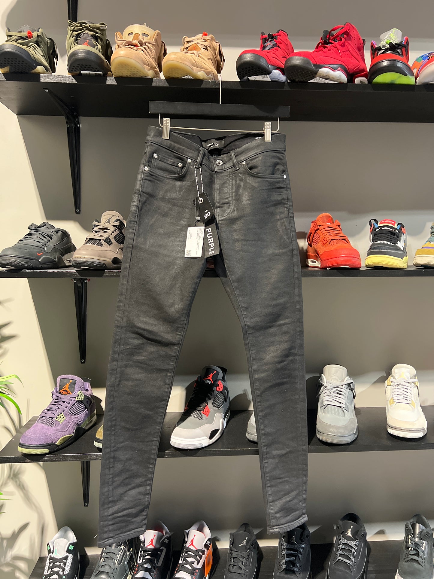 Wax Purple Jeans Black Used