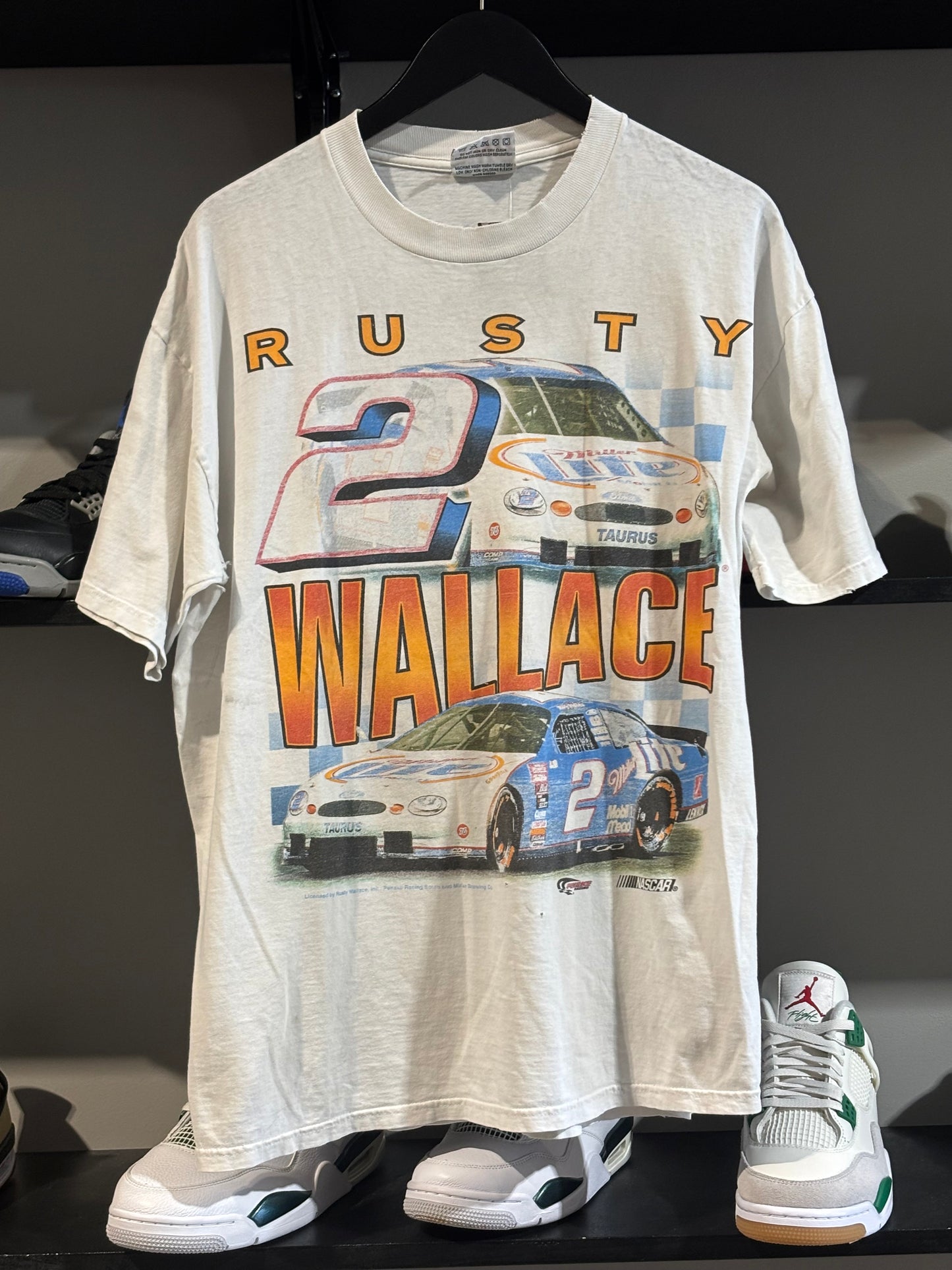Vintage Rusty Wallace Racing Tee