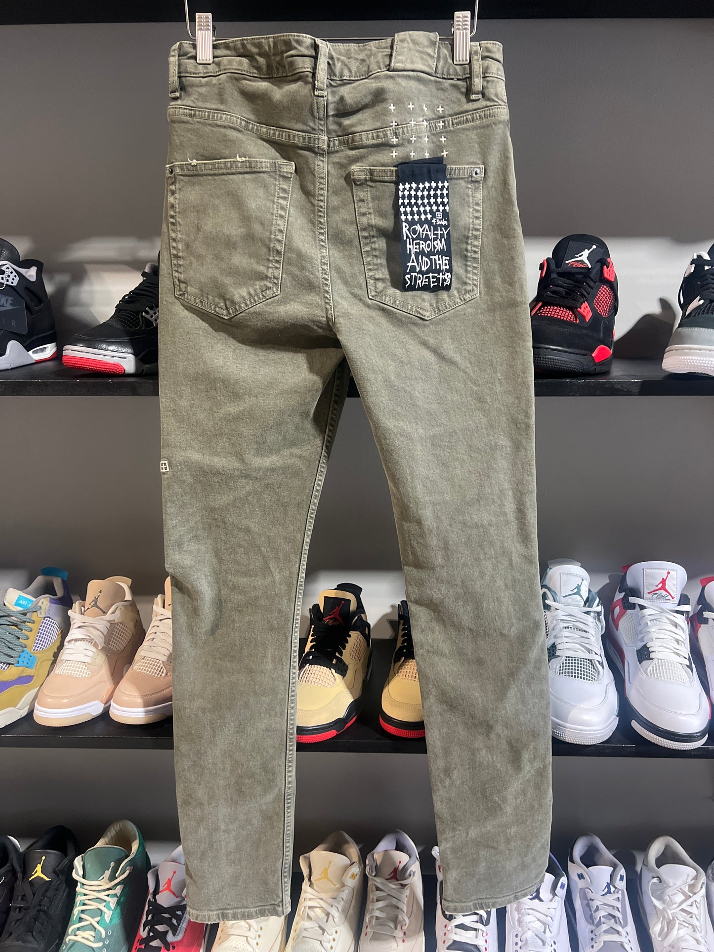 Ksubi jeans army green blowout