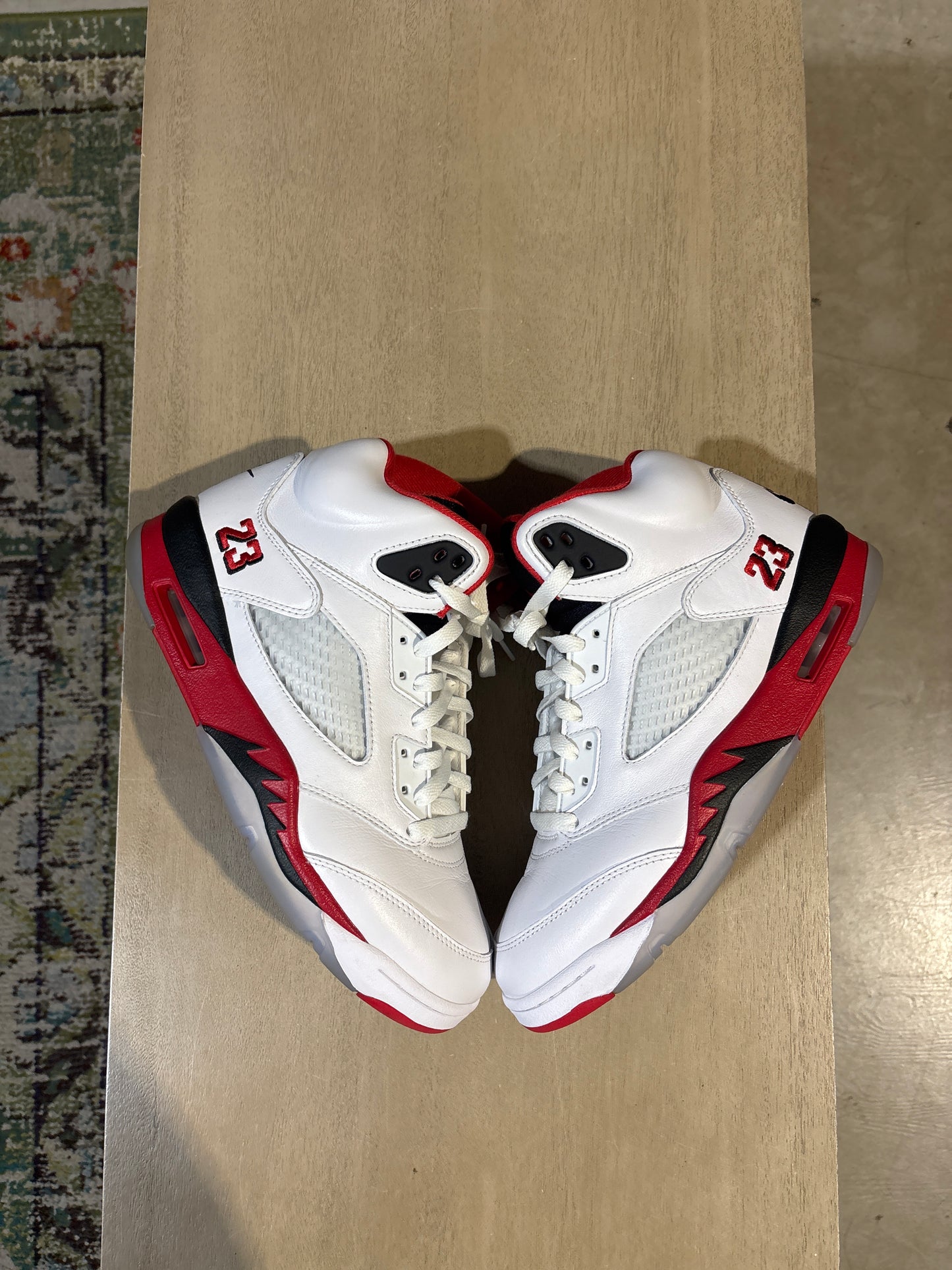 Jordan 5 Fire Red Used 8.5 NB