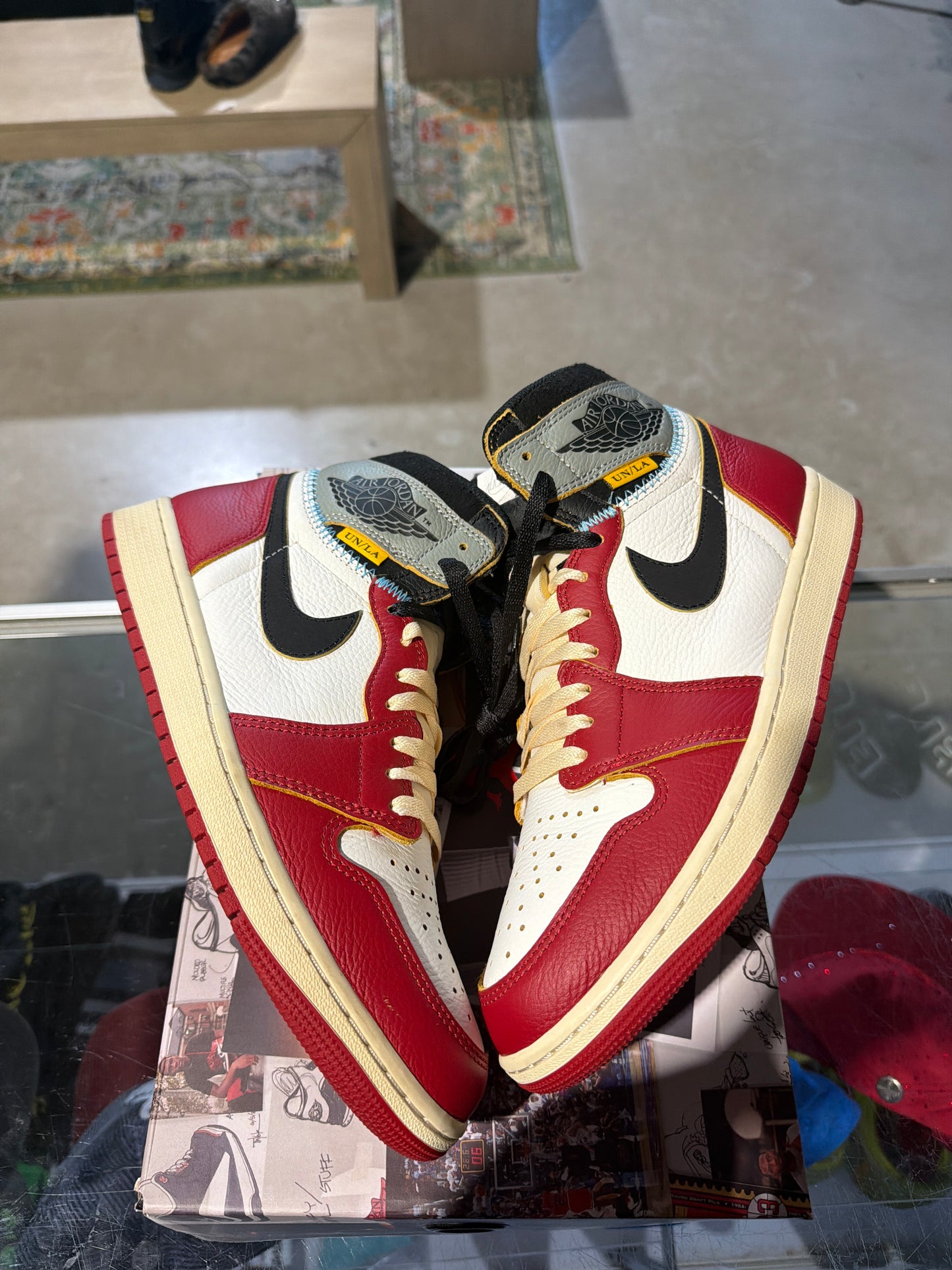 Jordan 1 Union Shadow Used Sz 9.5