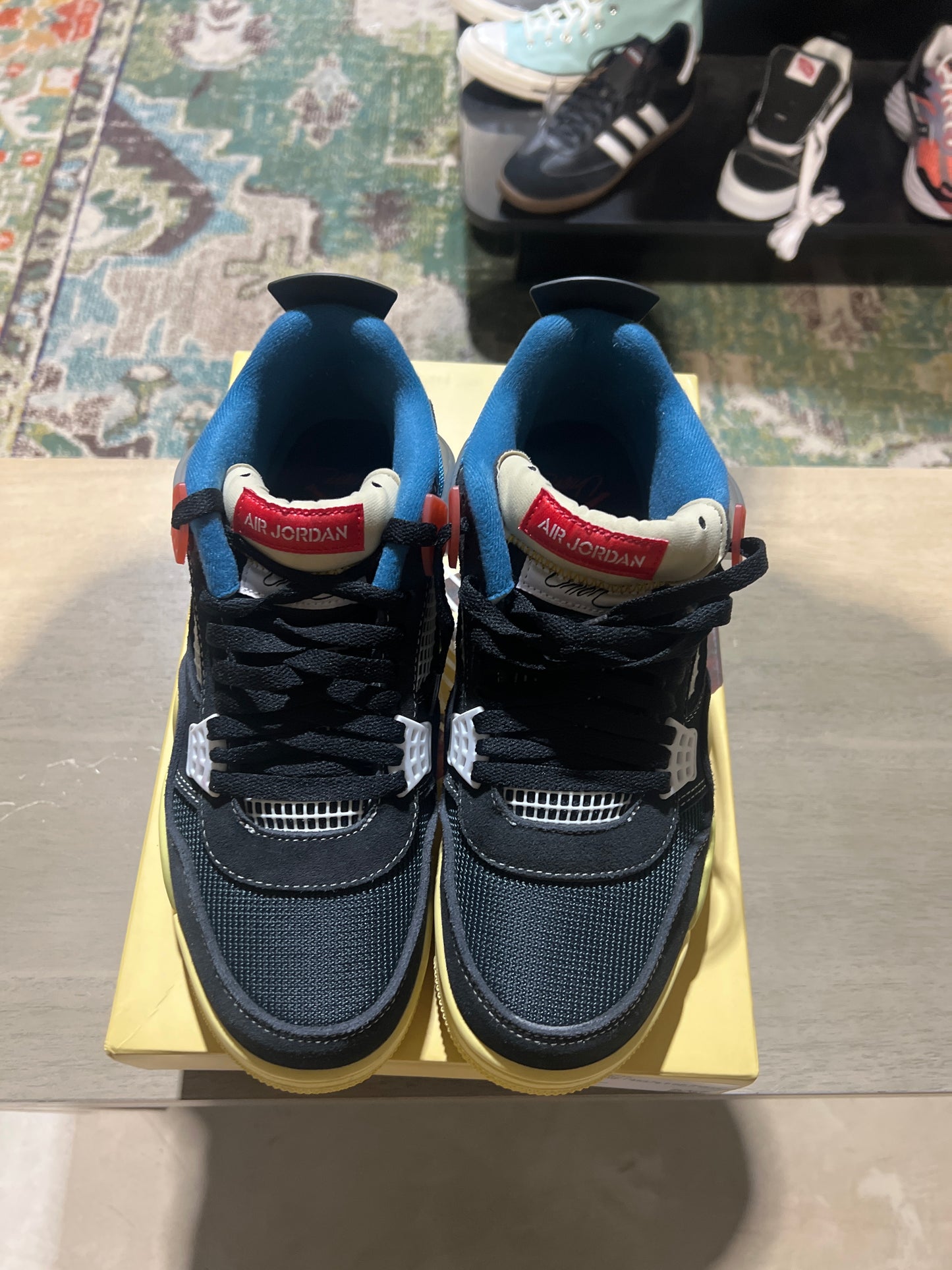 Jordan 4 Union Used Sz 9 Off Noir