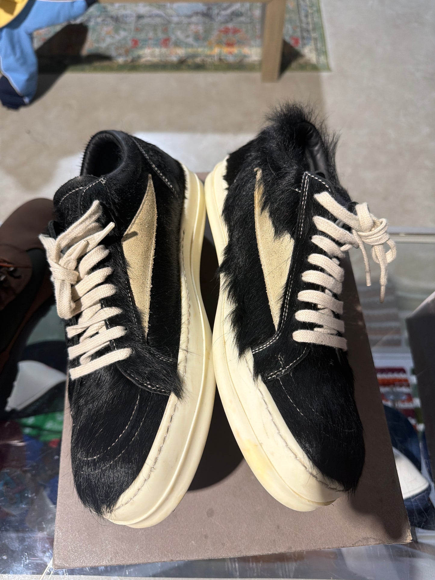 Rick Owens Vintage Sneaker Fur Sz 10