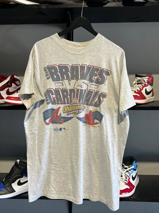Vintage Braves Championship Tee - Pre-Owned