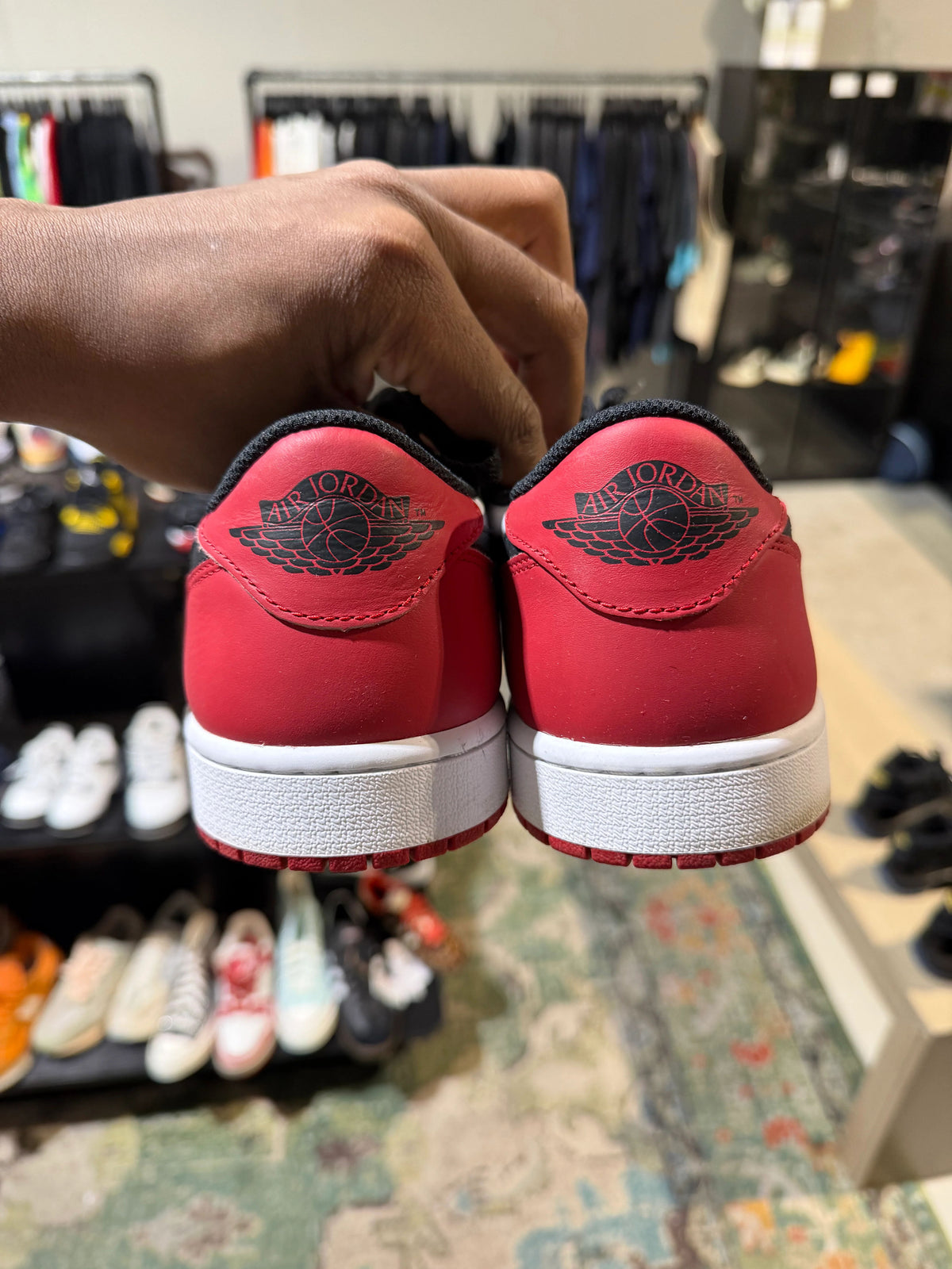Jordan 1 Retro Low OG Black Toe (2023) - Pre-Owned