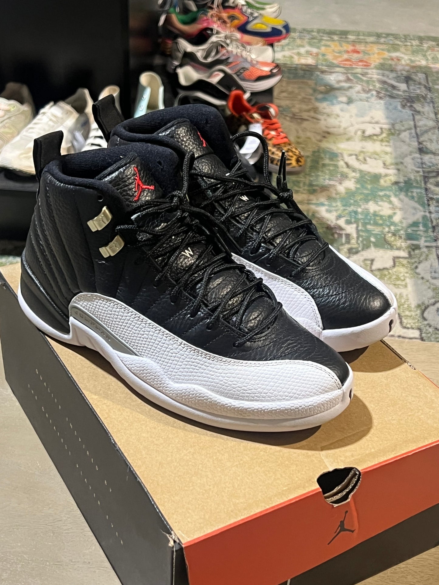 Jordan 12 Playoff Used Sz 8