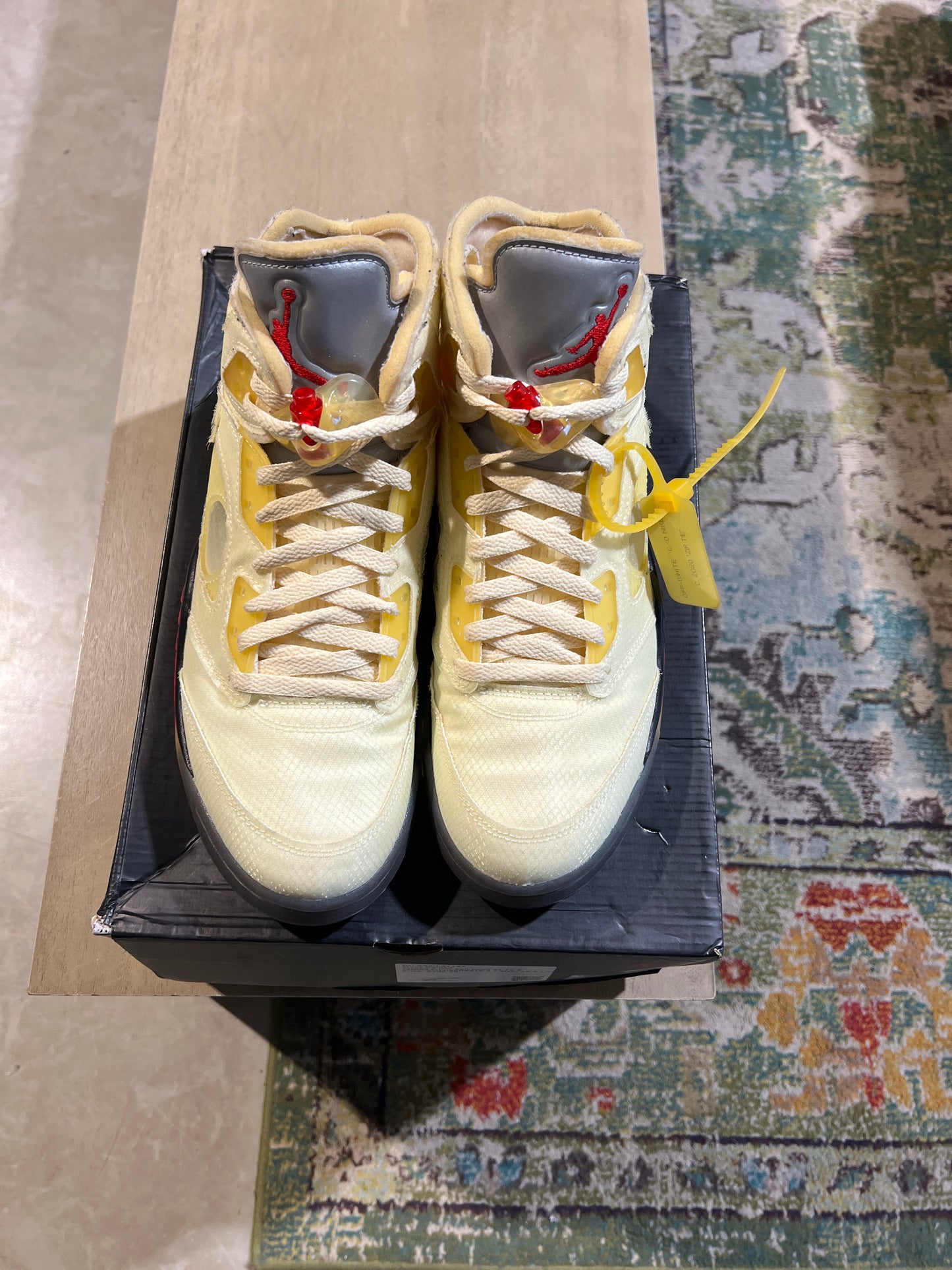 Jordan 5 OW Sail Used Sz 10.5