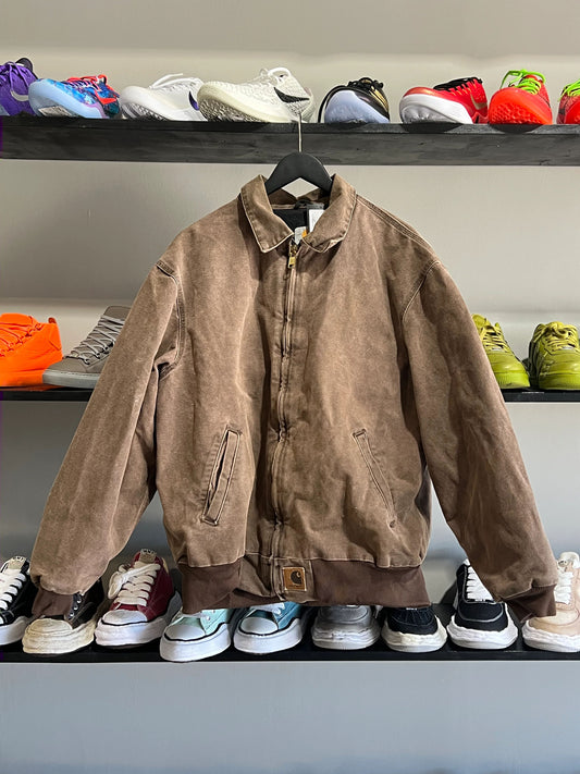Vintage Carhartt Brown Santa Fe Jacket - Pre-Owned