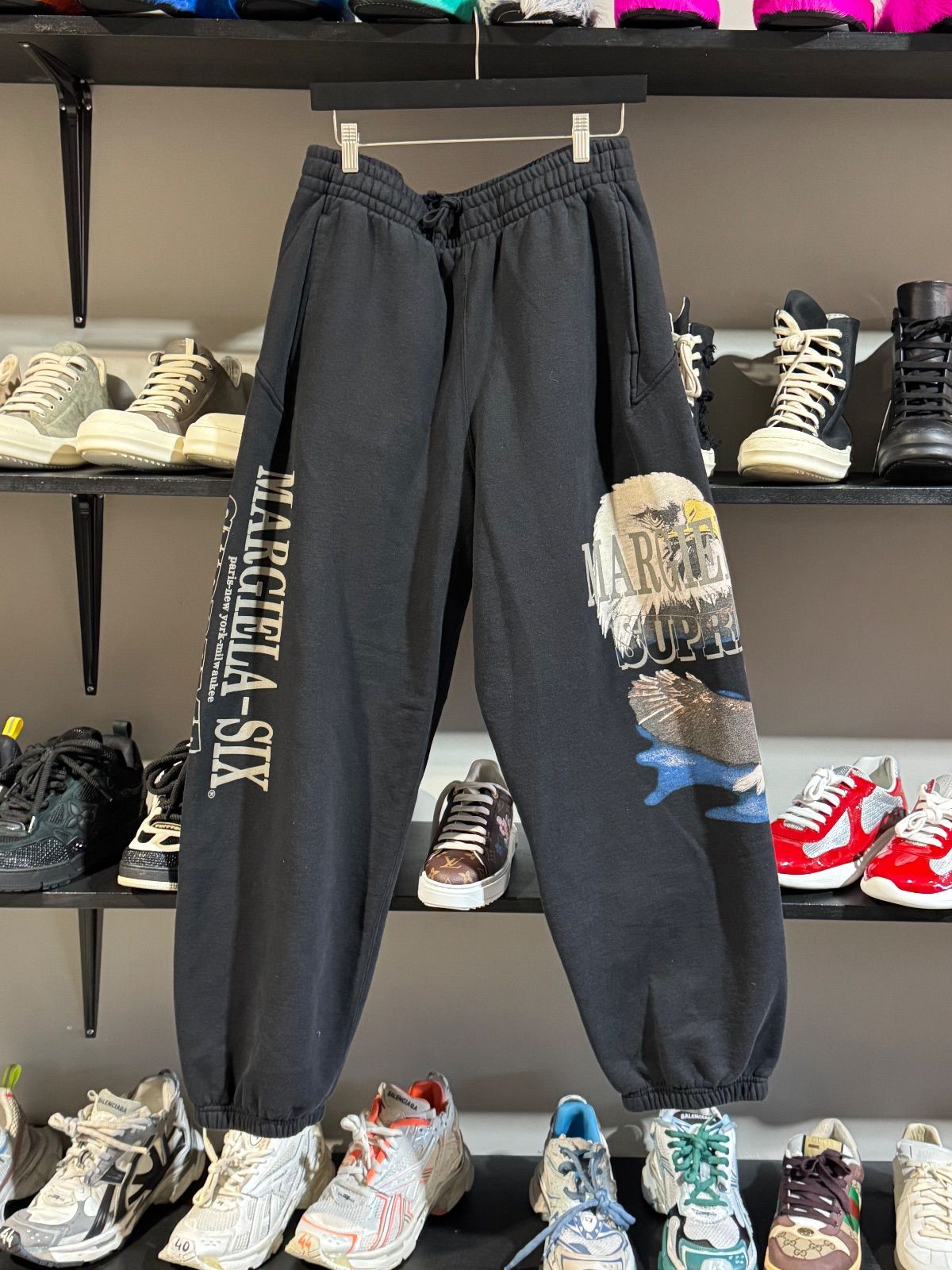 Supreme MM6 Maison Margiela Eagle Sweatpant Black