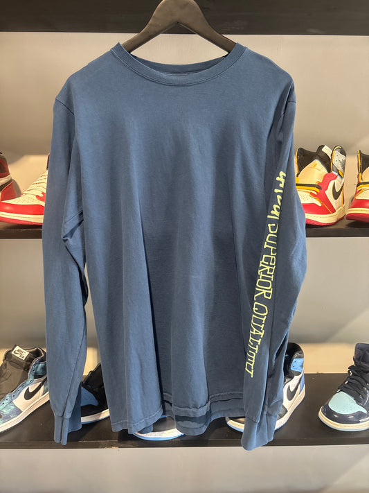 Stussy navy longsleeve