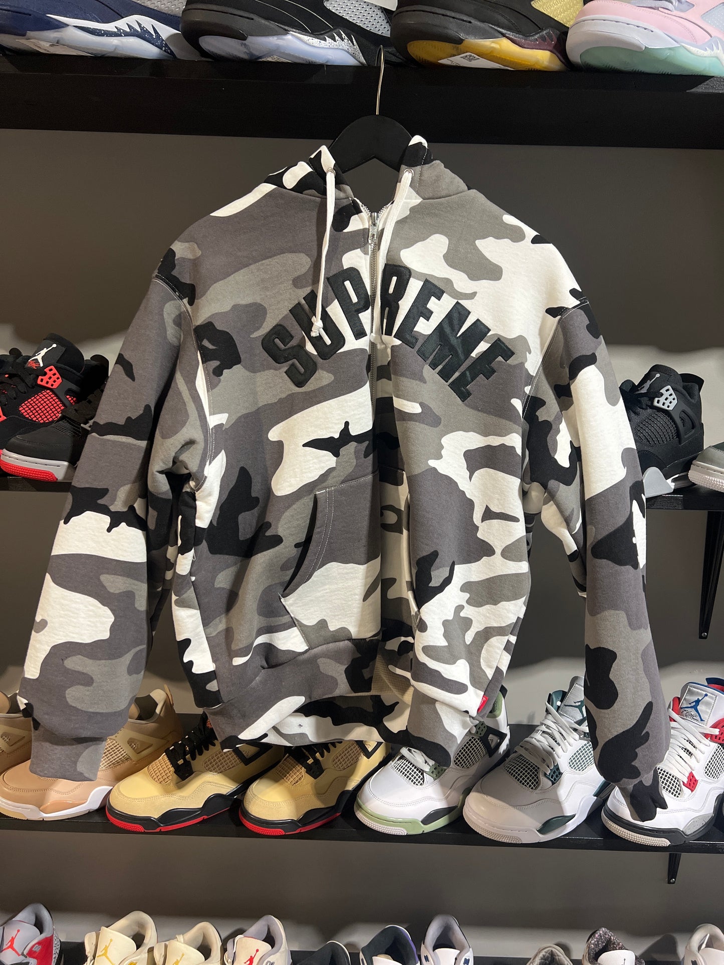 Supreme Grey Camo Thermal Jacket