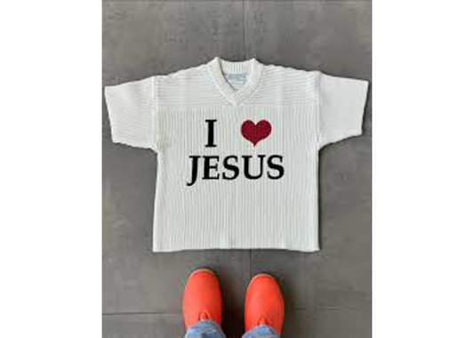 I love Jesus sweater