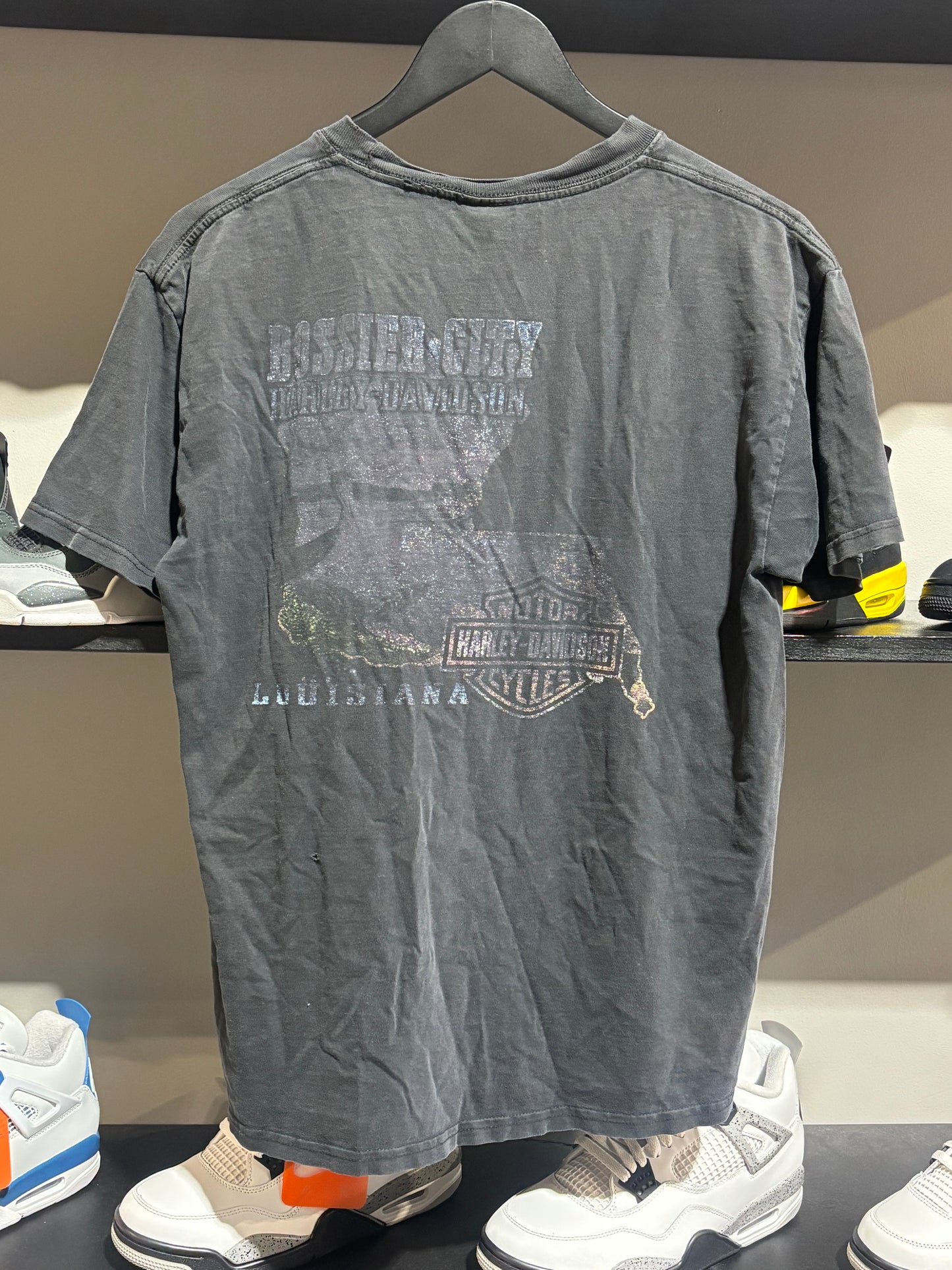 Vintage Harley Davidson Bossier City Tee Sz M