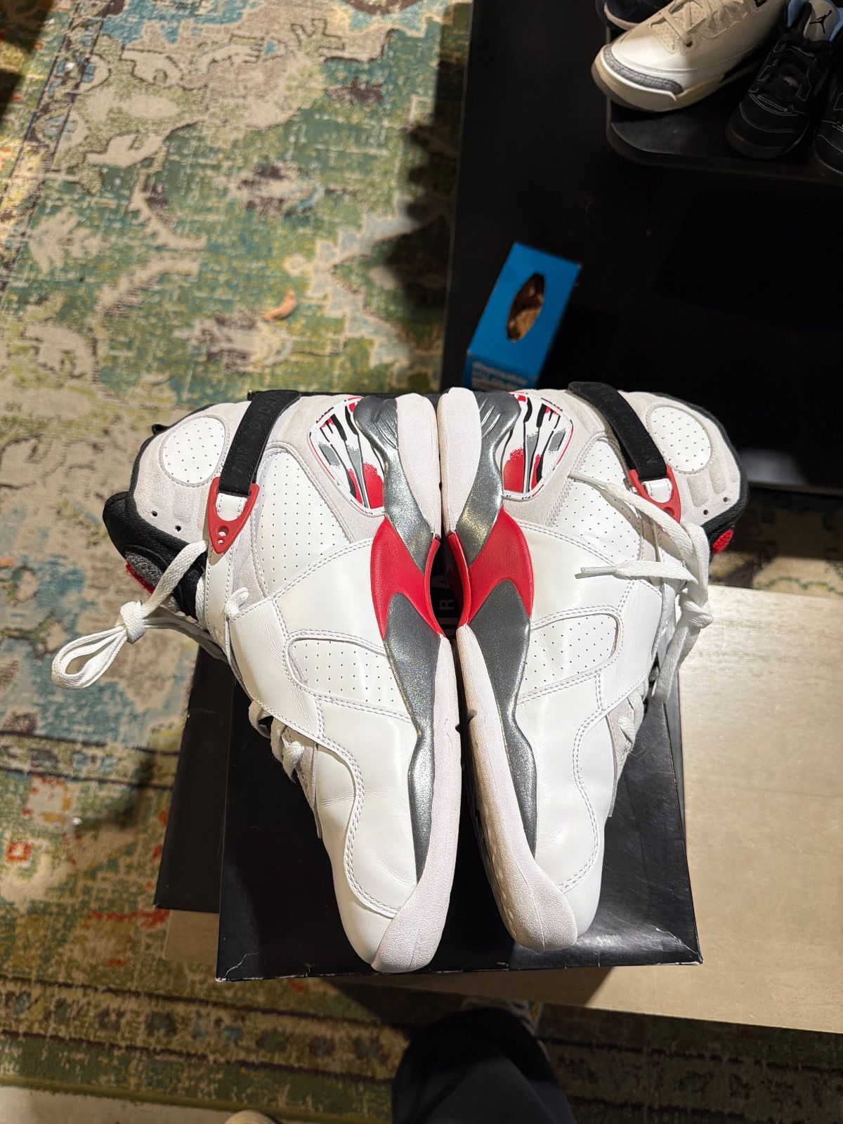 Jordan 8 Retro White True Red (2025) - Pre-Owned