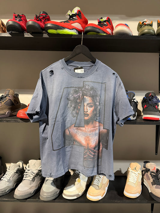 4AM Madonna Tee Blue