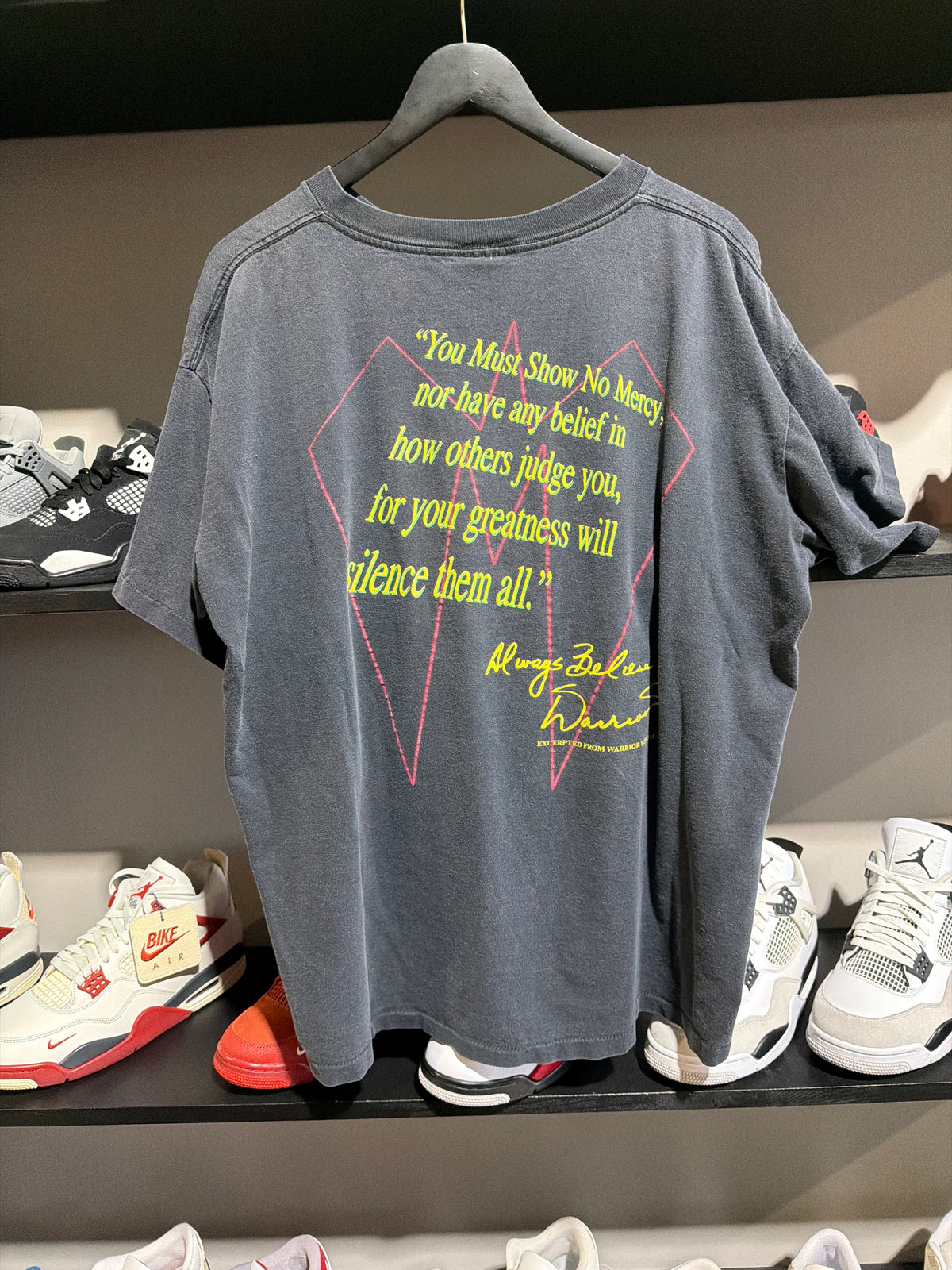 Vintage Ultimate Warrior Tee 96 Sz XL