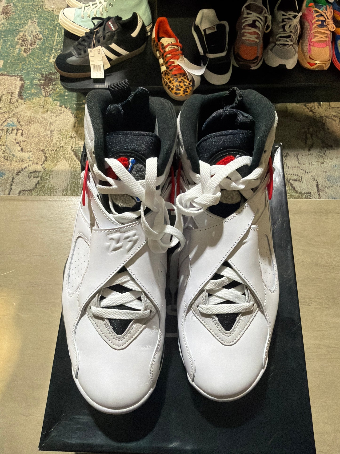 Jordan 8 Bugs Bunny Used sz 9.5