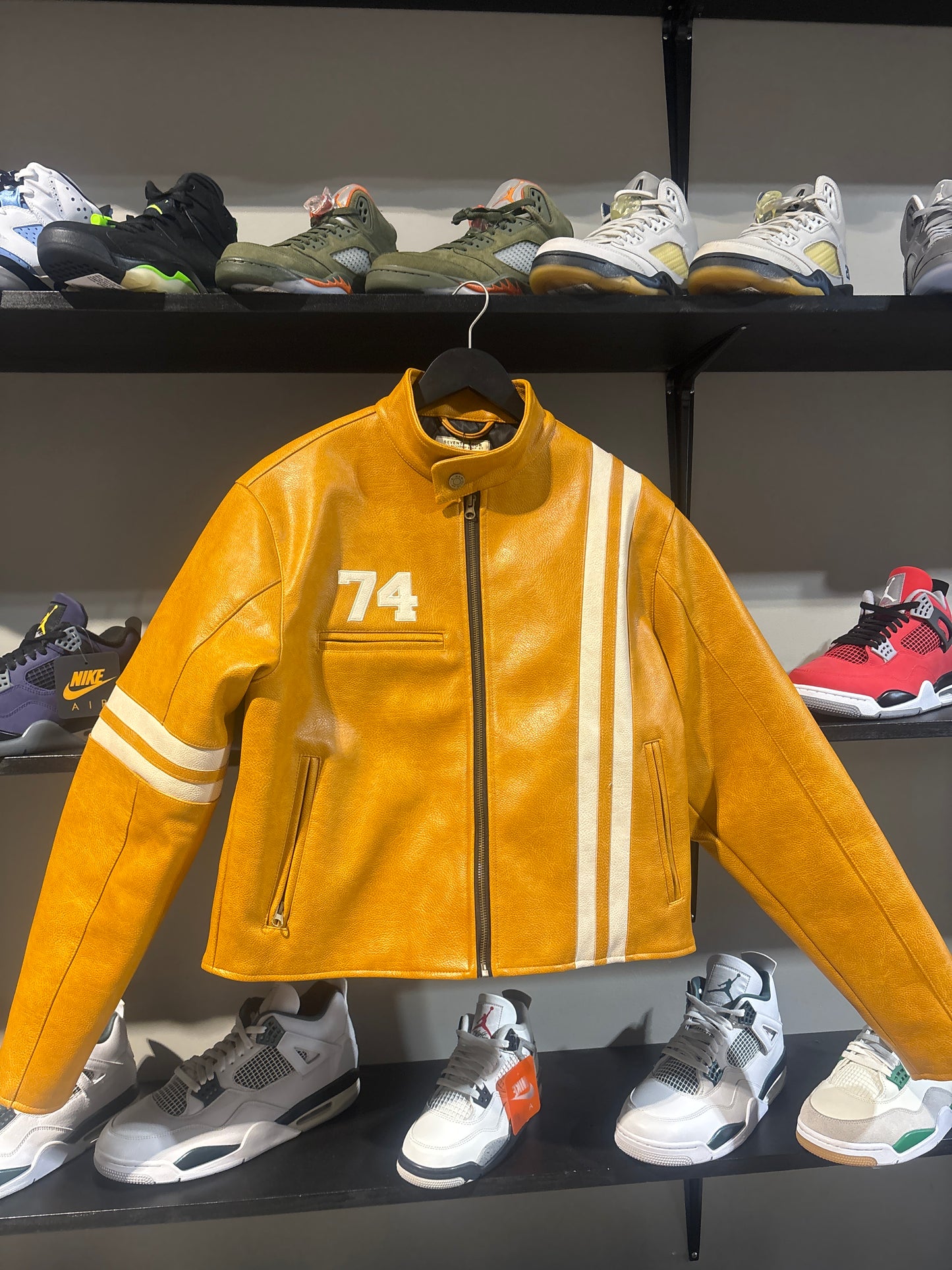 74 Is War Mustard Jacket