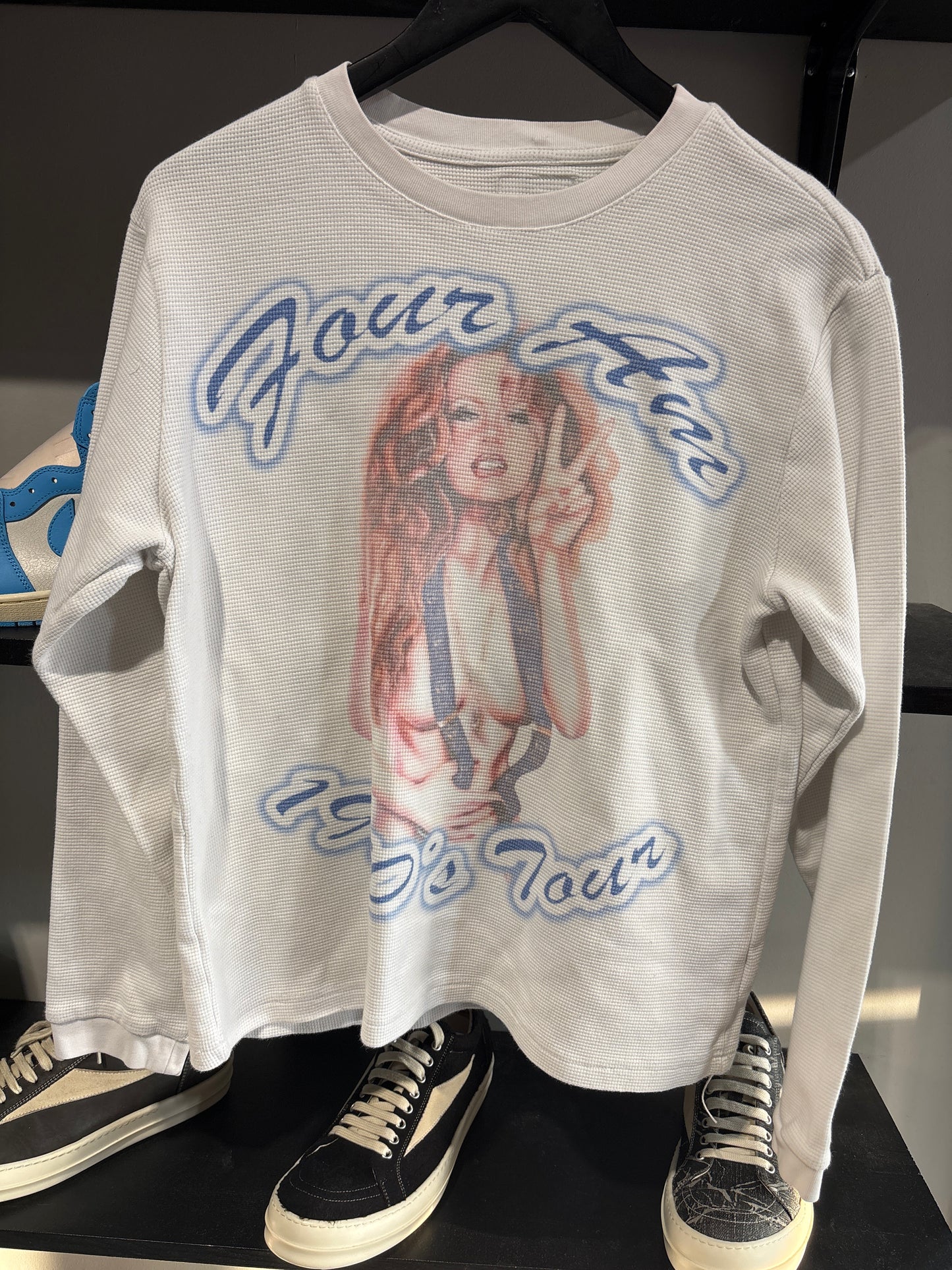 4AM 1970s Thermal WHite Sz M