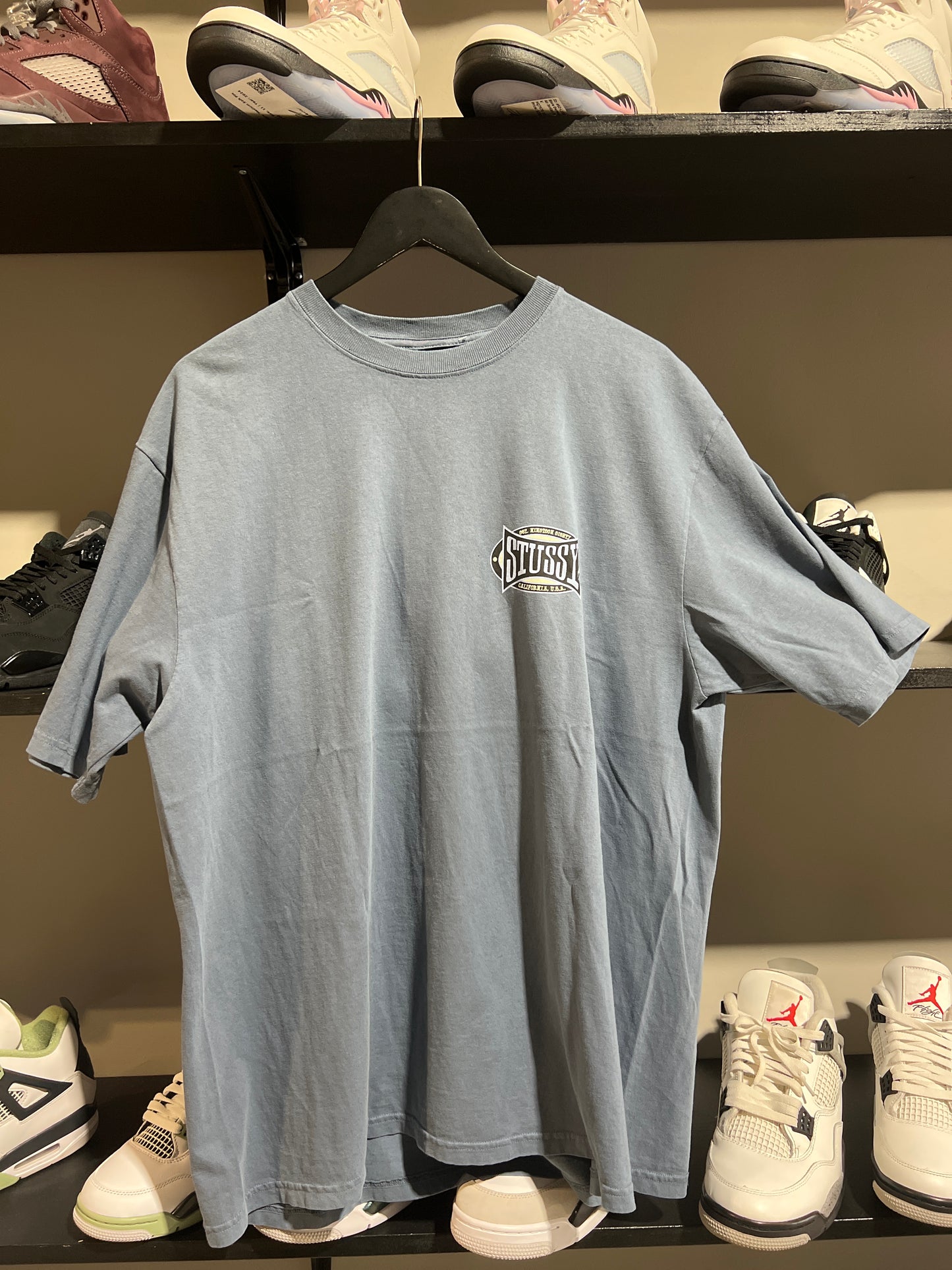 Stussy Champion Oval Tee Navy