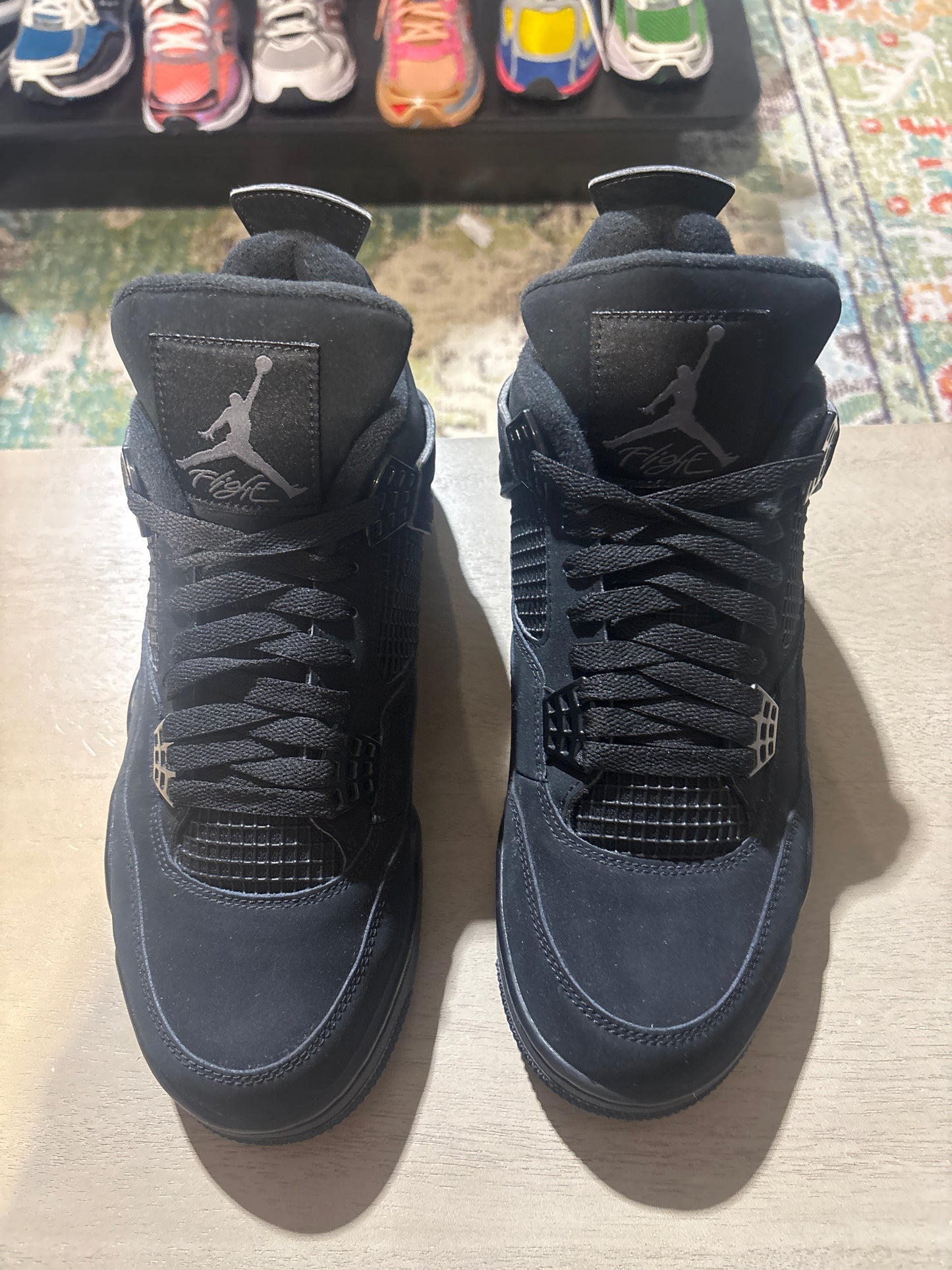 Air Jordan 4 black cat used sz 10 NB