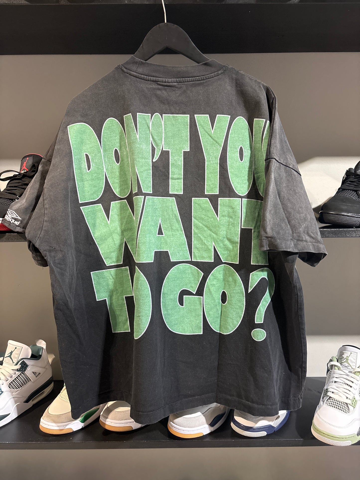 Pasteque Vetement I Want To Go To Heaven Tee BLK/GREEN