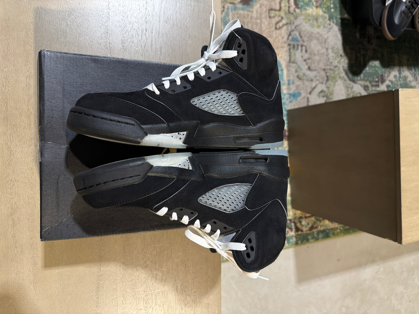 Jordan 5 Blck Metallic 2025 Used sz 7Y RB