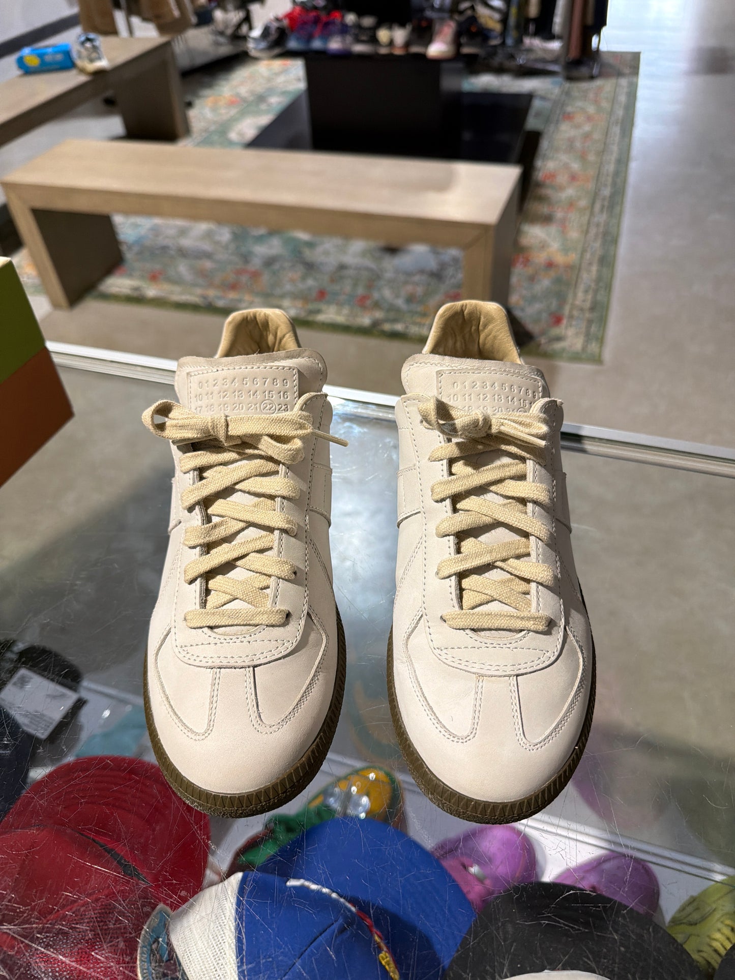 Margeila Gat Grey/Brown Used Sz 6 NB