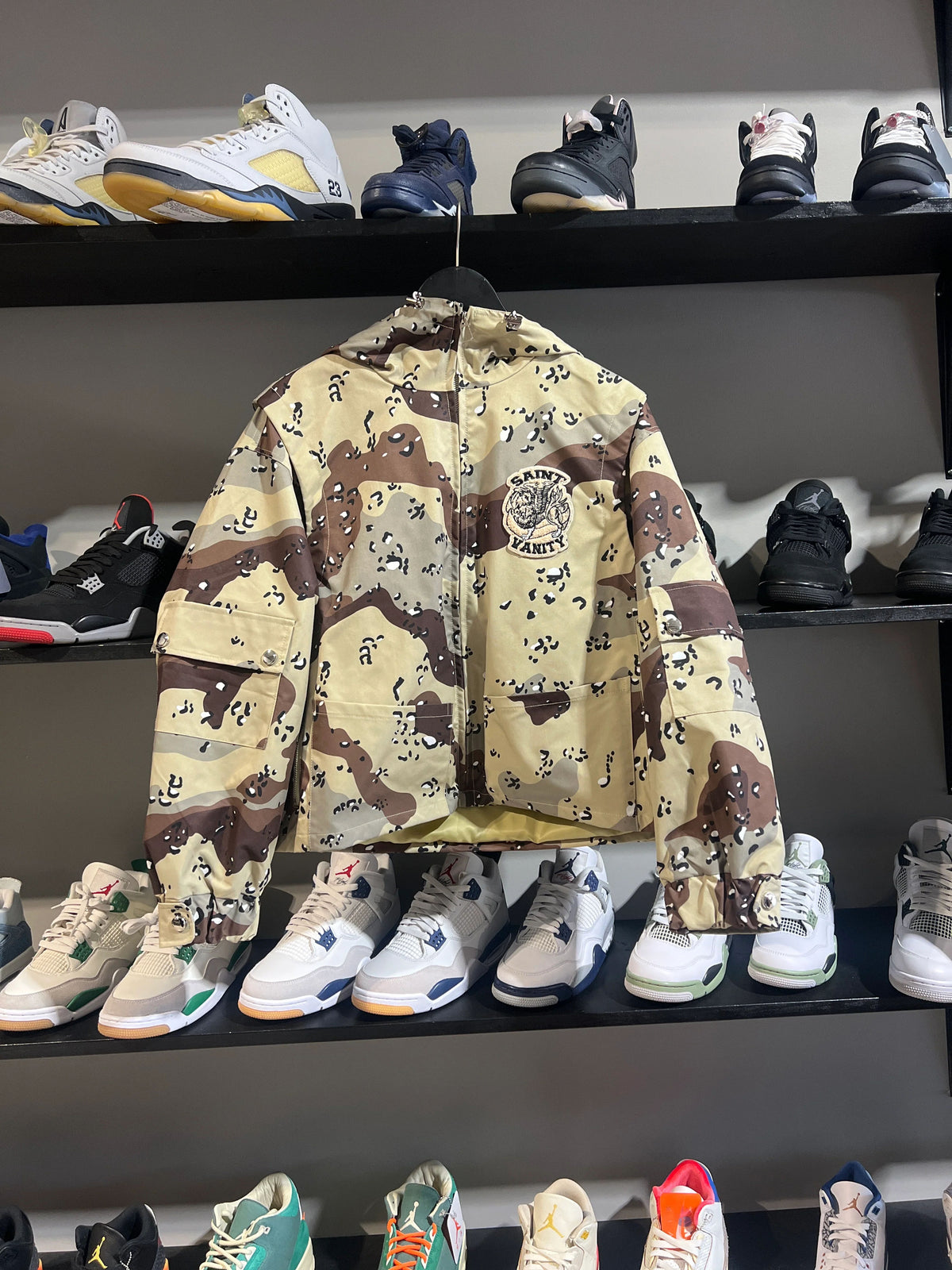 Saint Vanity Nylon Zipup Desert Camo
