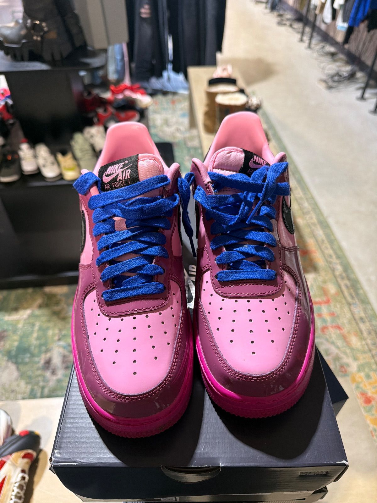 Nike Air Force 1 Low Pink Cooler Mulberry Rose - Pre-Owned