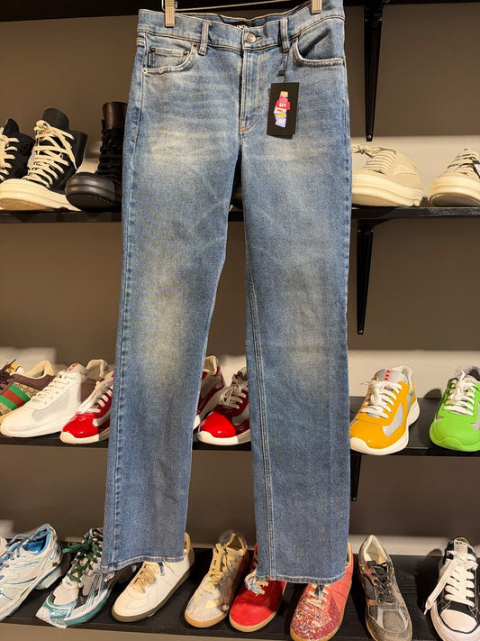 Balenciaga Slim Fit Heel Bite Jeans