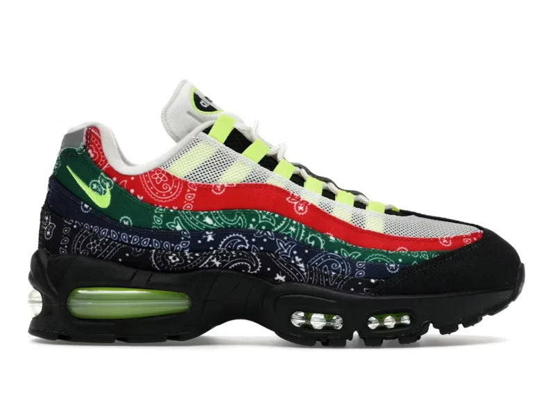 Nike Air Max 95 OG Big Bubble Neon Paisley Bandana