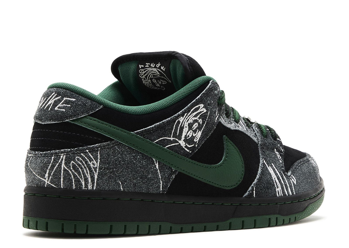 THERE Skateboards x Dunk Low SB Ultra Humanized