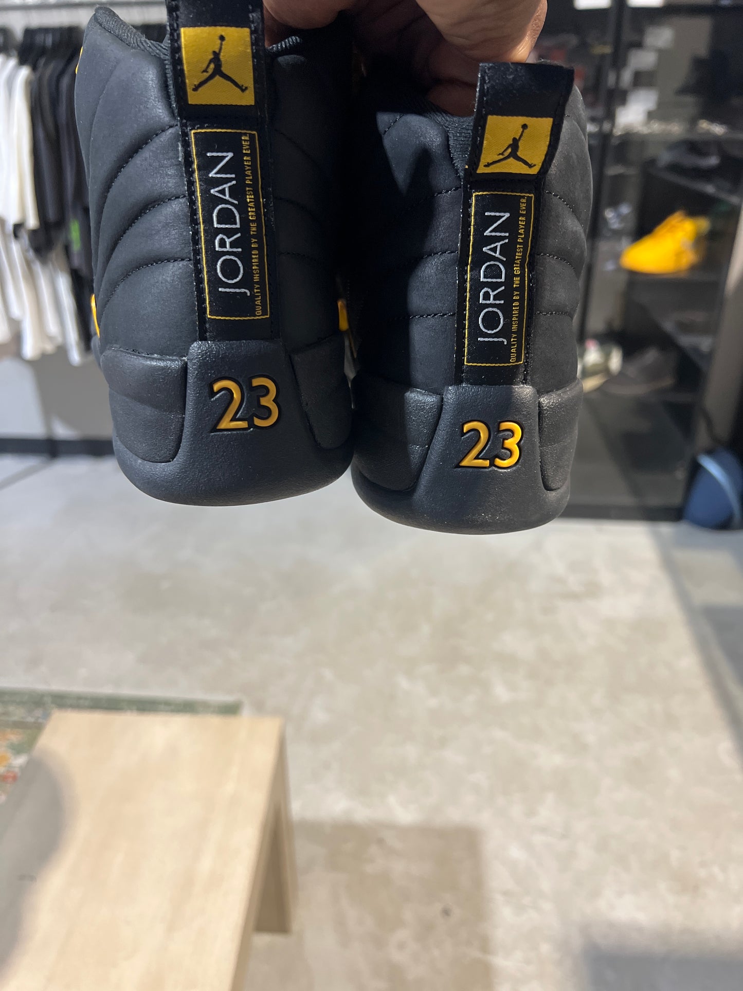 Jordan 12 Black Taxi Used Sz 9