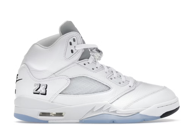 Jordan 5 Retro White Metallic 2026