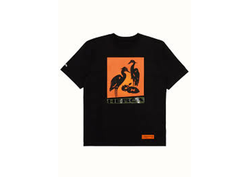 Heron Preston Orange Tee