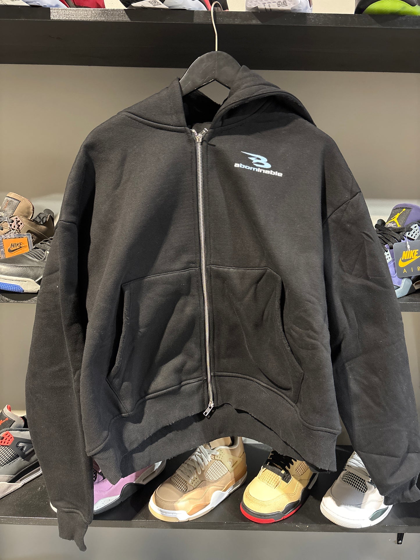 Abominable B Logo Black/Unc Blue Zipup