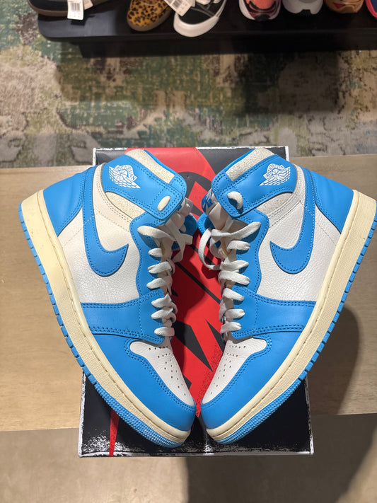Jordan 1 UNC Reimagined Used Sz 9.5