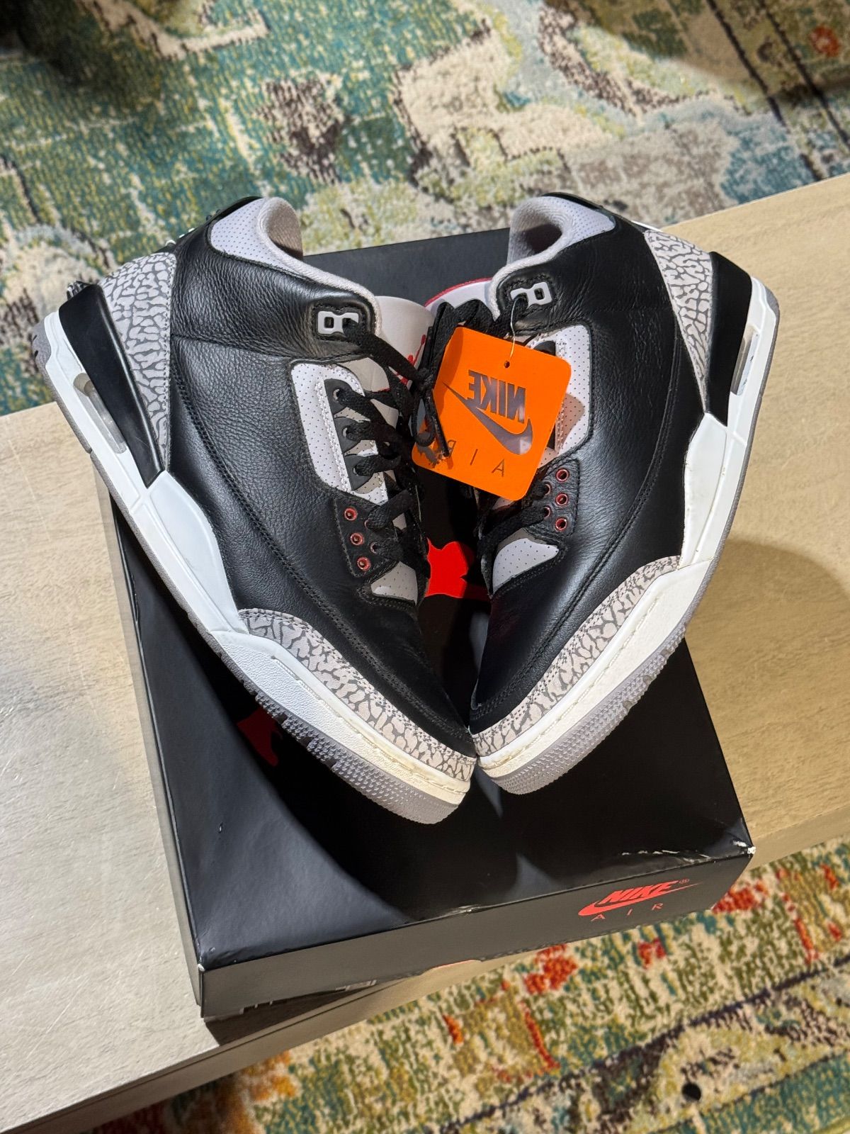 Jordan 3 Retro OG Black Cement (2024) - Pre-Owned