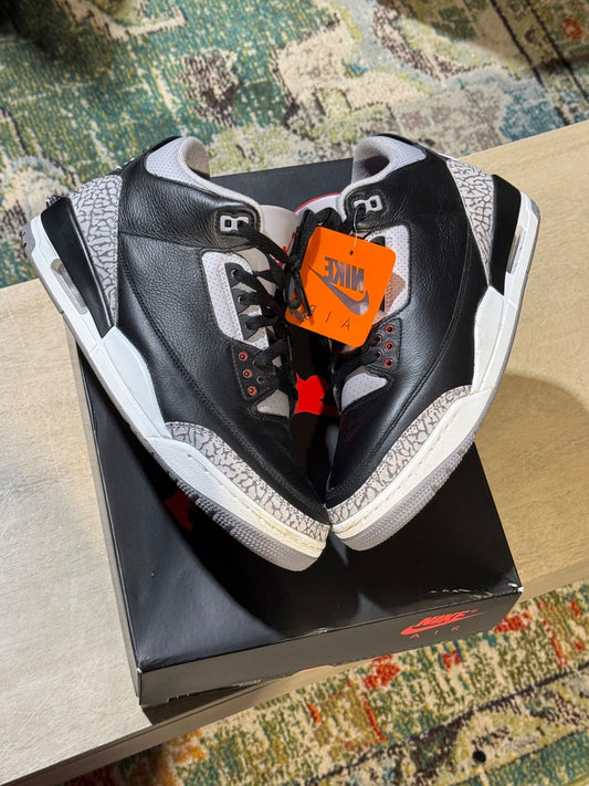 Jordan 3 Retro OG Black Cement (2024) - Pre-Owned