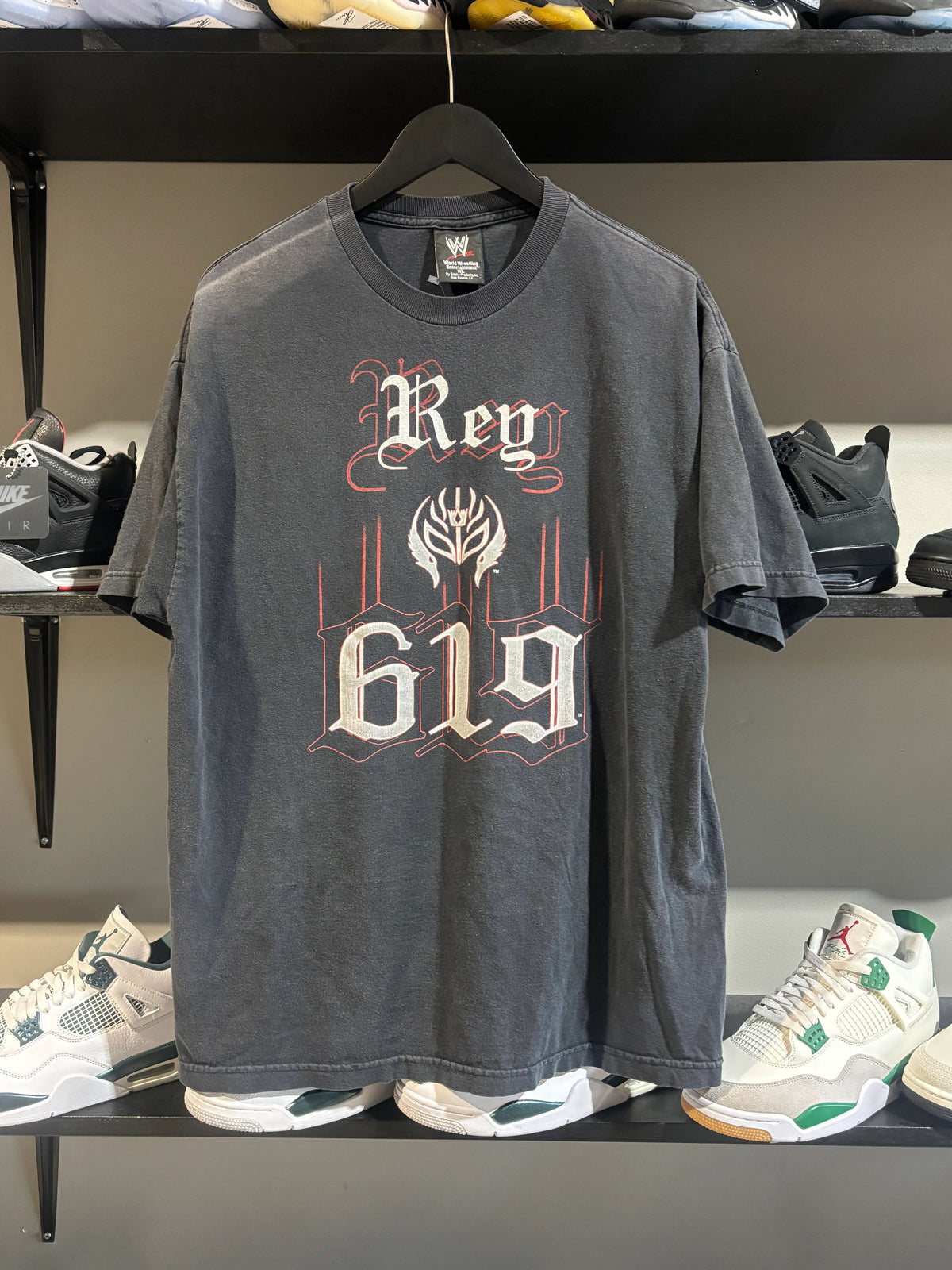 Vintage Rey Mysterio Wrestling Tee - Pre-Owned