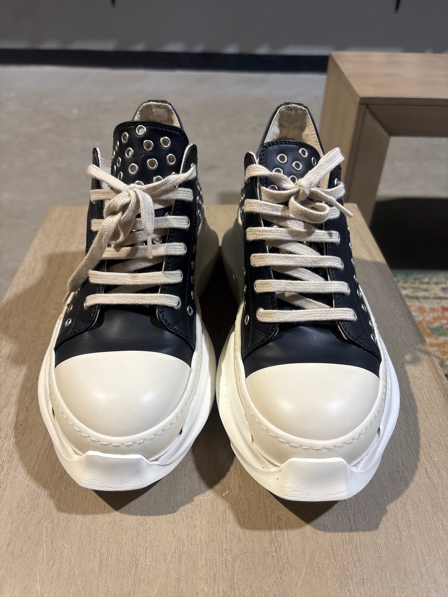 Rick Owens Abstract Ramones Button Used Sz 8
