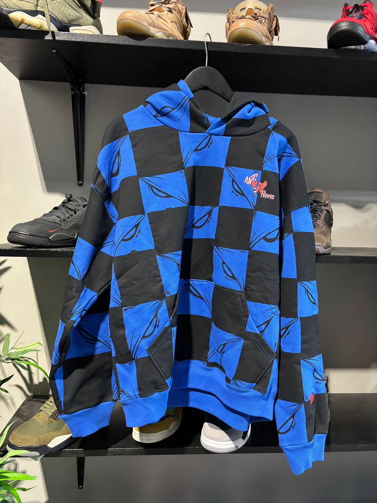 Matty Boy Anti Promo 99 Eyes Las Vegas Hoodie Blue