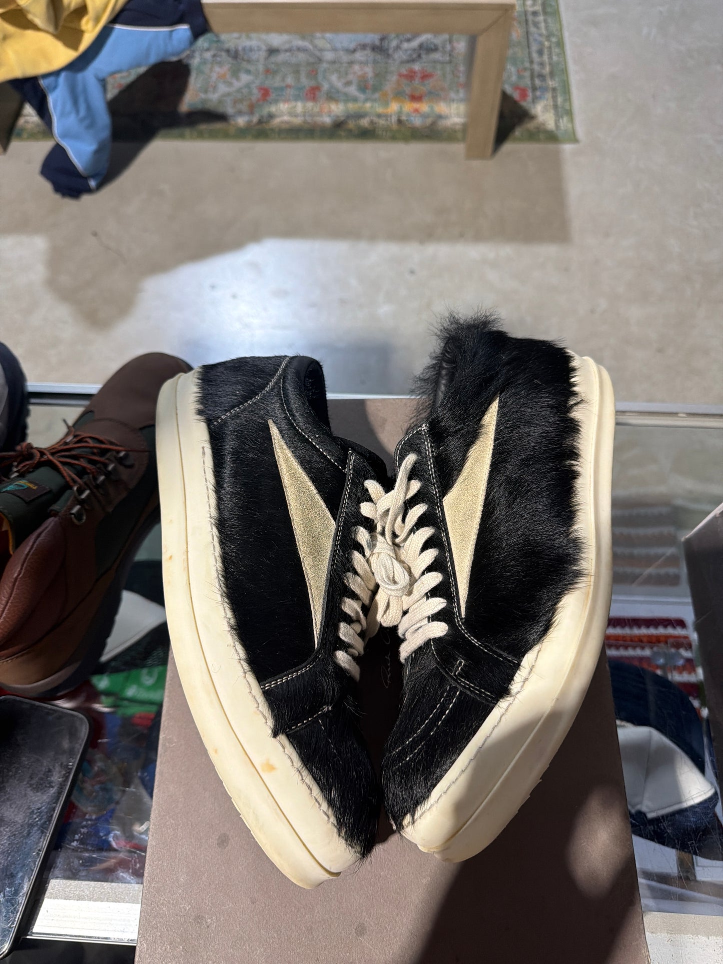 Rick Owens Vintage Sneaker Fur Sz 10