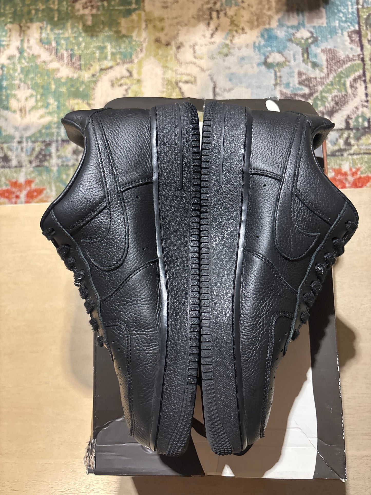 black nike cpfm Air Force 1 used sz 9